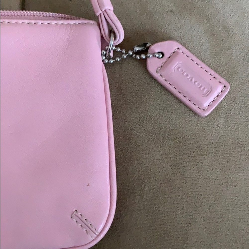 Coach Leather Wristlet - Picture 8 of 8
